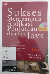 Sukses Membangun Aplikasi Penjualan Dengan JAVA