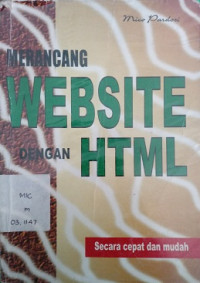 Merancang Website dengan HTML Secara Cepat dan Mudah