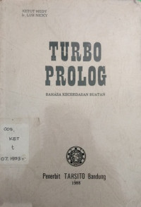 Turbo Prolog Bahasa Kecerdasan Buatan