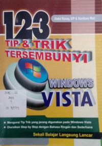 123 Tip & Trik Tersembunyi Windows Vista