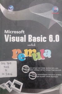 Microsoft Visual Basic 6.0 untuk Pemula