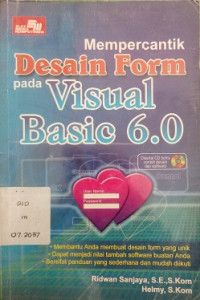 Mempercantik Desain Form pada Visual Basic 6.0