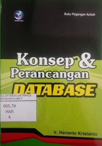 Konsep Dan Perancangan Database