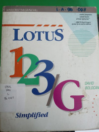 Lotus 1-2-3/G Simplified