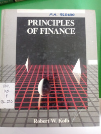 Principles Of Finances