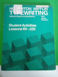 Student Activites Lessons 151-225