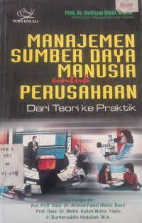 Manajemen Sumber Daya Manusia Untuk Perusahaan Dan Teori Ke Praktik