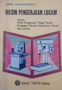 Mesin Pengerjaan Logam