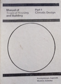 Manual Of Tropical Housing And Building