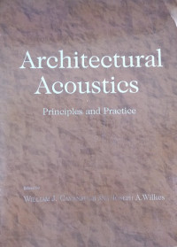 Architectural Acoustics Principles And Practice