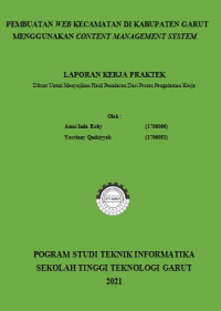 Image of Pembuatan Web Kecamatan Di Kabupaten Garut Menggunakan Content Management System
