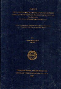 Pengaruh Penerapan Knowledge Management Terhadap Kemampuan Daya Serap Pengetahuan Mahasiswa