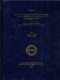 Penerapan Metode AASHTO 1993 Dan Metode Manual Perkerasan Jaln 2017 Untuk Perkerasan Lentur