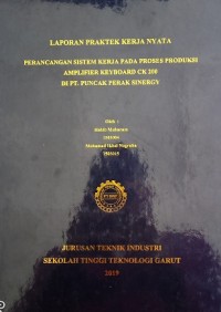 Pemilihan Suppliier Bahan Baku Rangining Singkong Dengan Pendekatan Metode Analittycal Hierarchy Process Dan Topsis