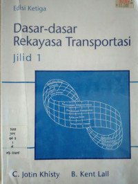 Dasar-dasar Rekayasa Transportasi 1