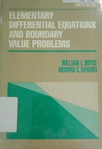 Elementary Differential Equations And Boundary Value Problems