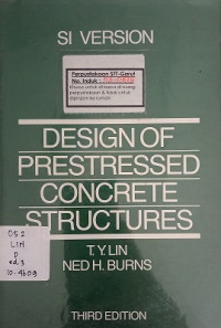 Design Of Prestressed Concrete Structures