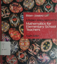 A Problem Solving Approach To Mathematics For The Elementary Teachers