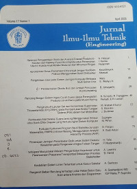 Jurnal Ilmu-Ilmu Teknik (Engineering)