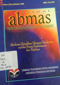 Jurnal Abmas Media Informasi Pengabdian Kepada Masyarakat