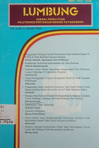 Lumbung Jurnal penelitian Politeknik Pertanian negeri Payakumbuh