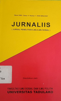 Jurnaliis ( Jurnal Penelitian Ilmu-Ilmu sosial)