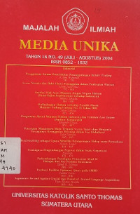 Majalah Ilmiah Media Unika