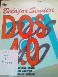 Belajar Sendiri DOS 4.0