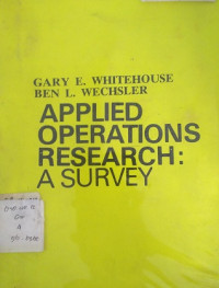 Applied Operations Research: A Survey