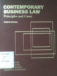 Contemporary Businesss law Priciples and Cases