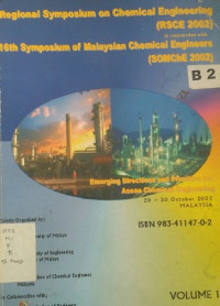 Regional Symposium on chemical engineering