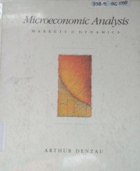 Microeconomic Analysis Markets & Dynamics