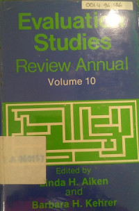 Evaluation Studies Review Annual