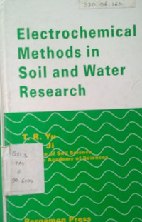 Electrochemical Methods In Soil and Water Research