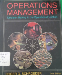 Operations Management Decision Making in the Operations Function