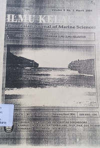 Ilmu Kelautan Indonesian Journal Of Marine Sciences