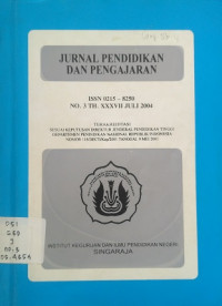 Jurnal Pendidikan Dan Pengajaran