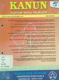 Kanun Jurnal Ilmu Hukum