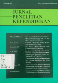 Jurnal Penelitian Kependidikan