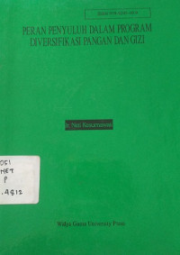 Peran Penyuluh Dalam Program Diverifikasi Pangan Dan Gizi