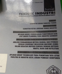 Jurnal Teknik Industri