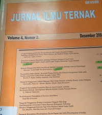 Jurnal Ilmu Ternak