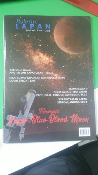 Buletin Lapan : Gerhana Bulan