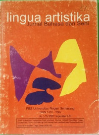 Lingua Artistika Jurnal Bahasa Dan Seni