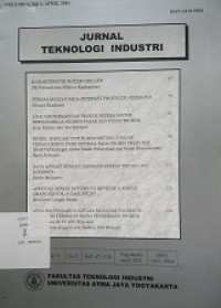 jurnal Teknologi Industri