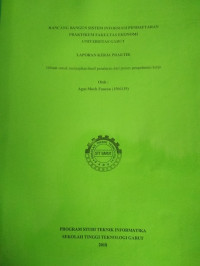 Rancang Bangun SIstem Informasi Pendaftaran Praktikum Fakultas Ekonomi Universitas Garut