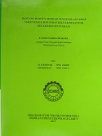 Rancang Bangun Aplikasi Pengelolaan Arsip Surat Masuk Dan Surat Keluar Di Kantor Kecamatan Sucinaraja