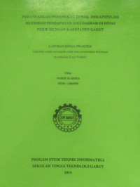 Perancangan Perangkat Lunak Rekapitulasi Retribusi Pendapatan Asli Daerah Di Dinas Perhubungan Kabupaten Garut