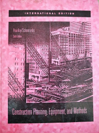 Construction Planning, Equipment, and Methods