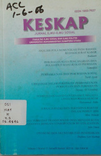 keskap jurnal ilmu ilmu sosial fakultas ilmu sosial dan ilmu politik universitas muamadiyah sumatera utara